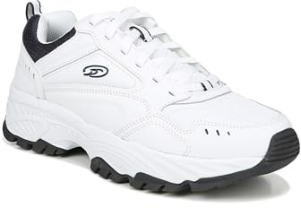 Dr. Scholl's Shoes mens Sebastian Sneaker, White, 10.5 Wide US