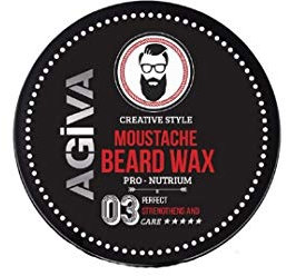 Agiva Moustache & Beard Wax - Cera per Barba e Baffi - 35ml