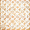 Qpout 36Pack Plätzchen-Schablonen-Backvorlagen Kuchen-Schablonen-Zeichnungsvorlagen Journalzubehör Plastikmalerei-Formwerkzeuge Blumenblatt-Kuchen-Schablone für DIY-Bastelhochzeits-Geburtstagsfeier