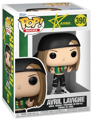 Funko POP! Rocks: Avril Lavigne - Sk8ter Boi - Samlingsbar vinylfigur - Presentidé - Officiell Merchandise - Leksaker för Barn & Vuxna - Musikfans - Modellfigur för samlare och utställning