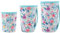 CUSROS 3Pcs Reusable Iced Coffee Sleeves, Fits 16-32 Oz Cups, Neoprene, Blue, Green, Purple