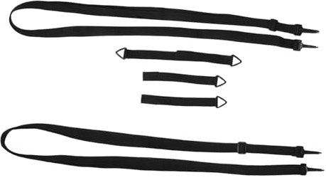 VANZACK Lot De 5 Sangles De Fixation Réutilisables pour Parasol De Terrasse Stabilisatrices De Vent pour Parasols Dextérieur