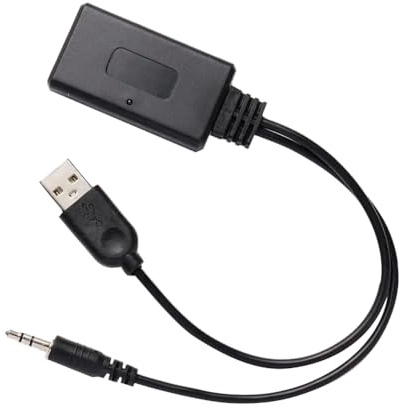 Muuoeou Adaptateur de Câble Radio Bluetooth Universel Aux Récepteur Audio de Musique Bluetooth Universel 1 Pièces