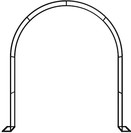 Arbre pergola de jardin en métal avec arc de rose pour plantes grimpantes Décoration de jardin de mariage résistant aux intempéries