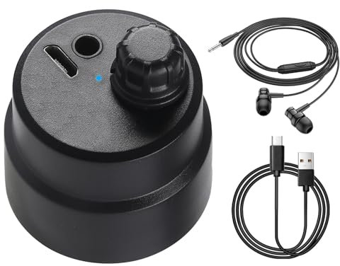 Detector de Fugas de Agua, Dispositivo de Escucha de Pared, Amplificador de Sonido a Través de Paredes con Auriculares, para Detección de Fugas de Agua y Aceite, Detección de Ruido