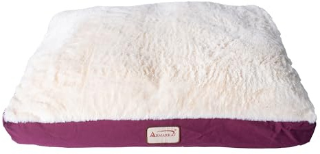 Armarkat Pet Bed Mat 39-Inch by 28-Inch by 7-Inch, M02HJH/MB-Large, Ivory ARMARKAT-M02HJH/MB-L