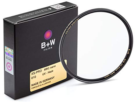 B+W UV-Haze- und Schutz-Filter (72mm, MRC Nano, XS-Pro, 16x vergütet, slim, Premium)