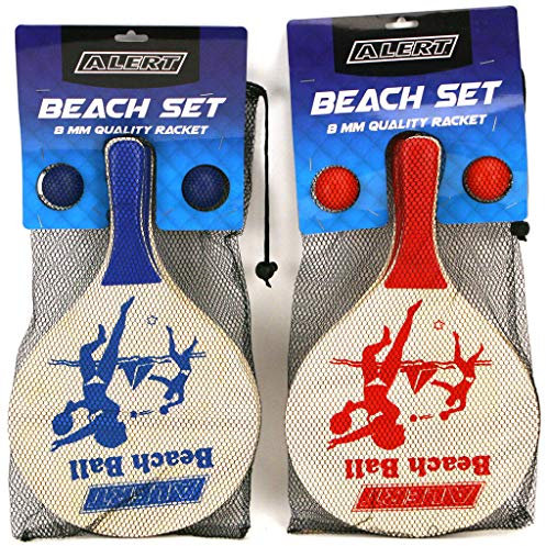 Alert Beachball Set Deluxe Hout.