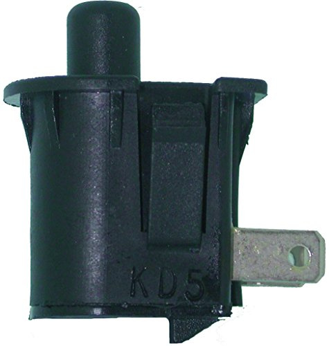 INTERRUPTEUR 2 positions, 2 bornes adaptables, Poussoir, Noir, Greenstar