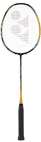 YONEX Astrox 88d Game - Raqueta de bádminton con Cuerda de Grafito con Cubierta Completa (Dorado Camello) | para Jugadores Profesionales | 83 Gramos | Tensión máxima de la Cuerda - 28 Libras