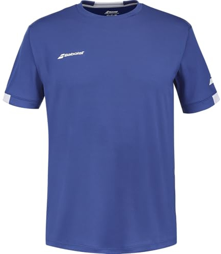 Babolat, Camiseta Modelo Play Camiseta para Niño, Diseño Intemporal, Materiales elásticos para Entrenamiento y competición, Adecuado para Jugadores Individuales y Equipos