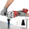 Cordless Metal Nibbler Compatible with Milwaukee 18V Battery (No Battery), 18-Gauge Electric Nibbler with Assist Handle & 2 Blades, 1900RPM Brushless Metal Cutter for Stainless Steel