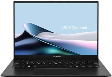 ASUS Zenbook 14 | Jade Black | 14 WUXGA OLED | AMD Ryzen AI 7 350 | RAM: 32GB | SSD: 1TB | beleuchtete Tastatur | Aluminium | Copilot+ | Windows 11 Pro | Office 2024 Pro | Notebooktasche