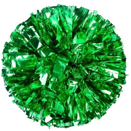 Fluffy pompon, Cheerleading Pom Poms Paket med 8 28cm Flerfärgad(Green)