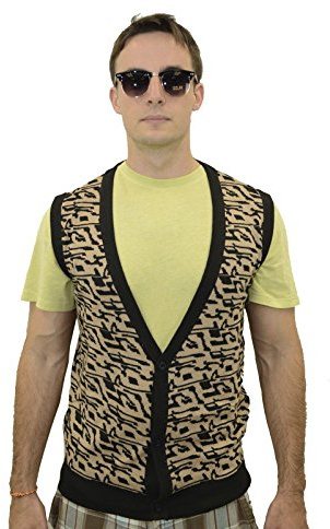 thecostumebase Save Ferris Bueller Vest Day Off Costume Matthew Broderick Sweater