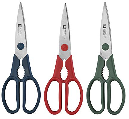 ZWILLING Now S 3-pc Shears Set, Blue, Red and Green