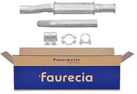 HELLA 8LB 366 022-421 Vorschalldämpfer - Easy2Fit® Kit - vorne - zweiteilig - Set mit Anbauteilen - für u.a. RENAULT MEGANE I