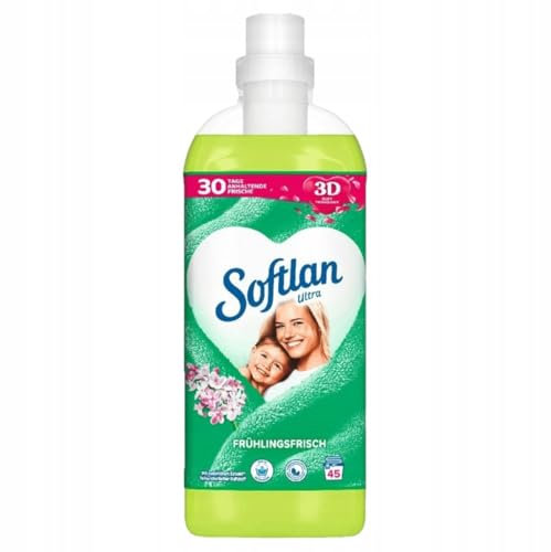 Softlan Ultra Weichspüler Frühlingsfrisch 1L - langanhaltend frische & weiche Wäsche