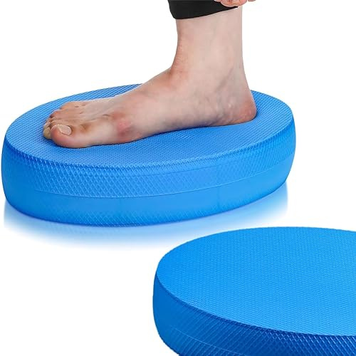 Physioworx Stability Cushion Pad - Small 28.5cm x 16cm - Foam Exercise Cushion for Therapy, Yoga, Dancing Balance Training, Pilates and Fitness
