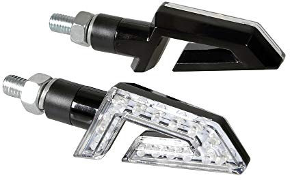 Lampa 90246 Kap, frecce Moto LED omologate, indicatori di direzione a LED, 12V