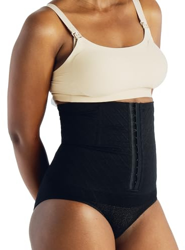 Belly Bandit - C-Section & Postpartum Recovery Undies - C-Section Protection and Odor Reduction - Black, X-Large