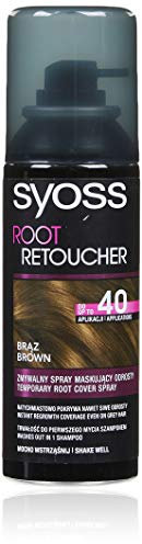 Syoss Root Retoucher Spray Zur Maskierung Von Wucherungen Mittelbraun 120ml