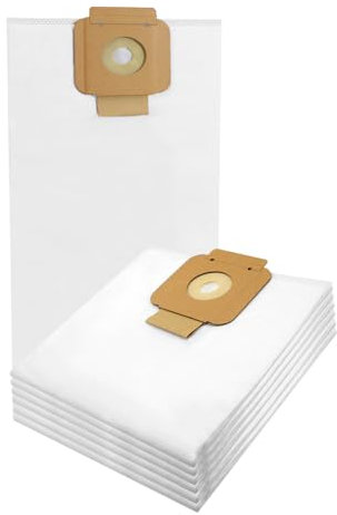 MisterVac Staubsaugerbeutel 10 Stück kompatibel mit Scheppach NTS16 Nass-Trocken