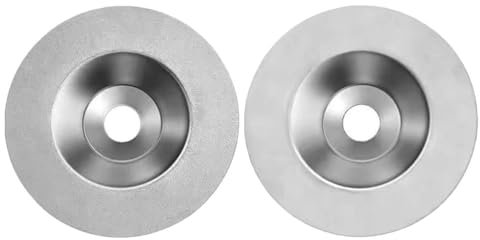 Hemobllo Disco De Amoladora De Diamante Cuchillas De Afilar Amoladora Angular Discos De Pulido De Ruedas 2 Uds. (Grano 400 Grano 1000)