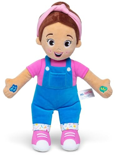 Ms. Rachel Official Speak & Sing Doll, 16” Tall Interactive Toy with 4 Songs & 16+ Phrases, Toddler Toys for Girls & Boys Ages 6 Months to 3+ Years.