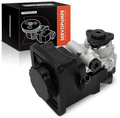 Frankberg 1x Pompe de Direction assistée Compatible avec Série 5 E60 520 525 530 535 2.0L-3.0L 2002-2010 Série 5 Touring E61 520 525 530 535 2.0L-3.0L 2004-2010 Remplacer# 32416760956
