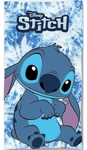 anemone Serviette de Bain Stitch - Serviette de Douche - Serviette de Plage 70 x 140 cm - Disney (C)