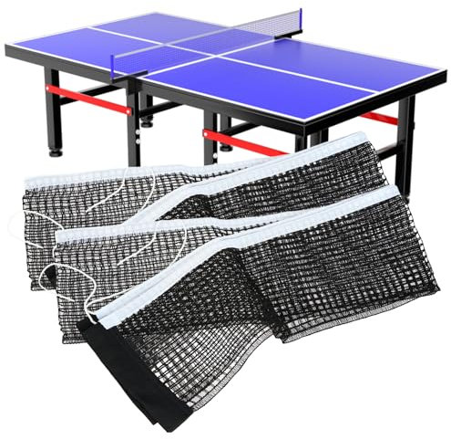 2 Stück Tischtennisnetz für Jeden Tisch Tischtennisplatte Outdoor Tischtennis Netz für Tisch TischtennisschläGer Tischtennis Netz für Esstisch Ping Pong Table Tischtennisnetz Ausziehbar Indoor Set