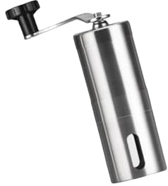 Molinillo de café de mano resistente a la oxidación, molino de café de acero inoxidable 304, máquina de molienda manual de espresso