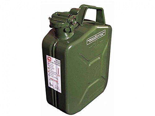 Rally 11233 - Tanica Metallo Militare Omologata, 5 lt.