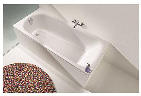 Bañera Eurowa 140 x 70 blanco no pabellón sin pie
