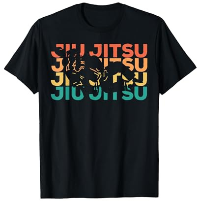 BJJ Rétro Vintage Cadeau pour Praticiens Jiu-Jitsu T-Shirt