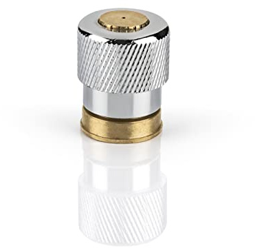 EASYmaxx Strahlregler für Wasserarmaturen | Wasserersparnis bis zu 90% ohne Komfortverlust | Durchflussbegrenzer für Wasserhähne in Küche und Bad | 3,5cm [Edelstahl]