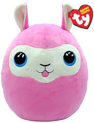Ty Lana Lama Squish a Boo 14 Zoll - Squishy Beanies für Kinder, weiche Babyspielzeuge aus Plüsch - Sammlerfreundliche kuschelige Teddybären