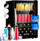 Klarstein Mini Kühlschrank mit Glastür, Mini-Kühlschrank für Zimmer, Getränkekühlschrank Klein mit Verstellbaren Ablagen, Kleiner Kühlschrank 147 Liter, Indoor/Outdoor Kühlschrank Leise