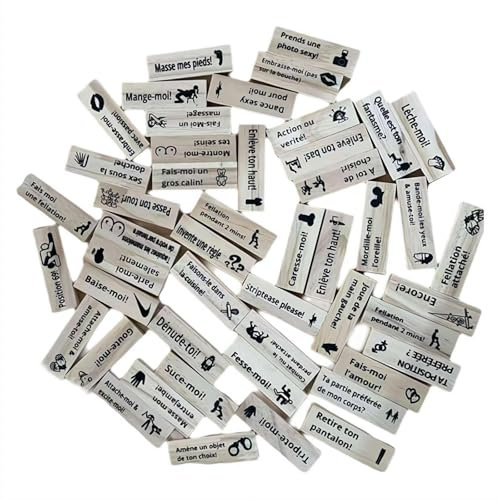 Super Vilain Jeu De Tour De Blocs,Valentine Tumbling Tower Empilage De Blocs Jeu,activités De Couple Et Idées De Soirées en Amoureux,idées De Soirée Coquine en Bois pour La Nuit des Adultes