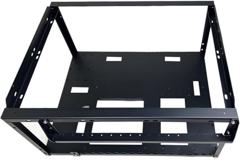 Boîtier D'ordinateur De Jeu – Châssis Prêt Pour Le Refroidissement Par Eau, Tour À Haut Débit D'air, Cadre De Bureau Compact, Armoire Matérielle Facile D'accès | Boîtier PC De Jeu Compact Pour Les Con