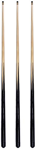Lot de 3 queues de Billard de 1,2 m, 121,9 cm, Pointes à Visser de 10 mm