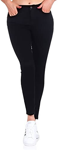 Vero Moda Female Slim Fit Jeans Vmseven Mid Rise Slim Fit Jeans