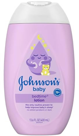 Johnsons Baby Lot de 2 lotions pour le coucher 385,6 g