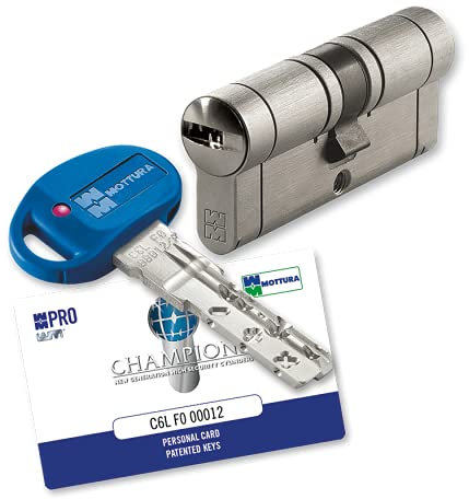 cilindro MOTTURA champions PRO CP4D3131 mm 62 con 5 chiavi
