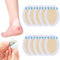 10 Stück Blasenpflaster Hydrokolloid Pflaster Grosser Gel Selbstklebend Pflaster Wasserdichte Pflaster für Finger, Zehen, Vorfuß und Ferse (44 * 69mm)