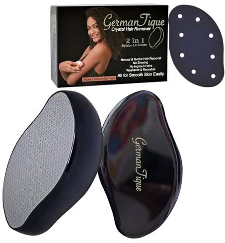 Germantique Crystal Hair Eraser,Razorless Painless Hair Removal for Women