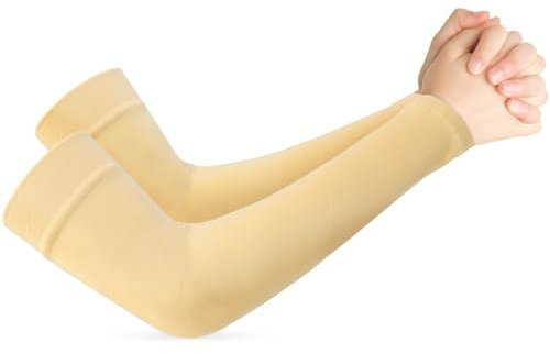 AEYURUID Manguitos de Protección Solar Para Brazos - Running, Voleibol, Ciclismo, Gaming y Bicicleta