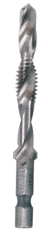 Greenlee Drill And Tap Bit, Hss, 10-32