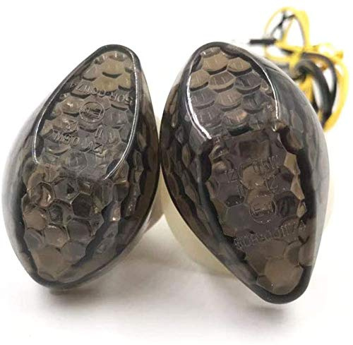 Samdo Motorcycle LED Flush Mount Turn Signal Light Blinker Side Maker Lamp Smoke for Honda CBR600RR CBR1000RR CBR600F3 CBR600F4 CBR600 CBR929